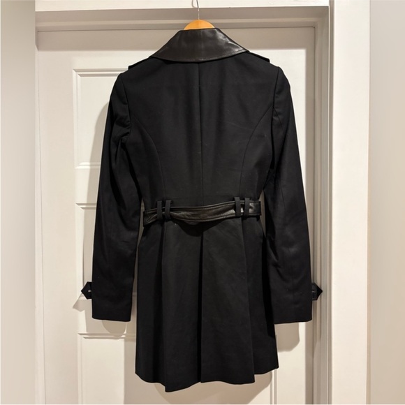 Rachel Zoe black leather jacket size 4 - Picture 4 of 7